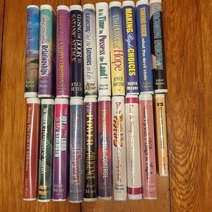 Lot Of 20 Joyce Meyer Audio Books Cassette Tape Sets Self Help Christianity